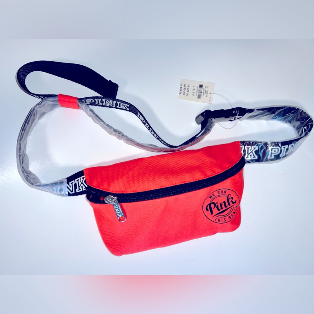 NEW NEON PINK WOMEN’S/GIRL’S PINK BELT POCKET BAG